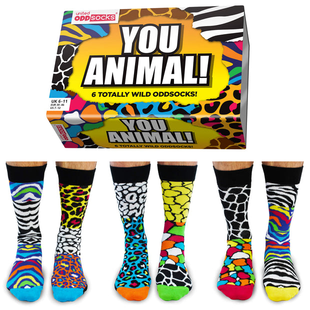 You Animal! - 6 Oddsocks (10Yrs+) - Kidz Kave UK