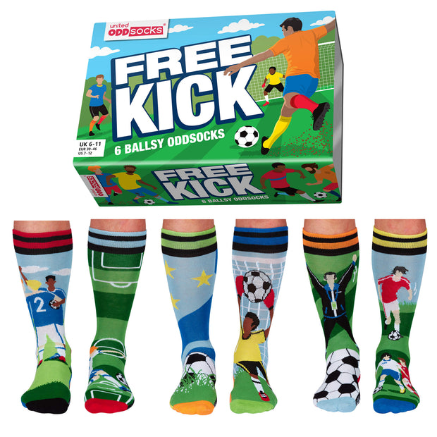 Free Kick - 6 Oddsocks (10Yrs+) - Kidz Kave UK