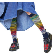 Half Stripe Knee High Sock (10Yrs+) - Kidz Kave UK
