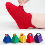 Peeperz Gamerz - Set Of 5 Pairs of Trainer Socks (6-10Yrs+)