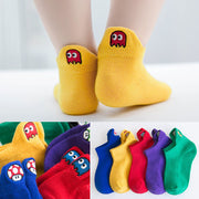 Peeperz Gamerz - Set Of 5 Pairs of Trainer Socks (6-10Yrs+)
