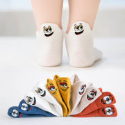 Peeperz Smilerz - Set Of 5 Pairs of Trainer Socks (6-10Yrs+)