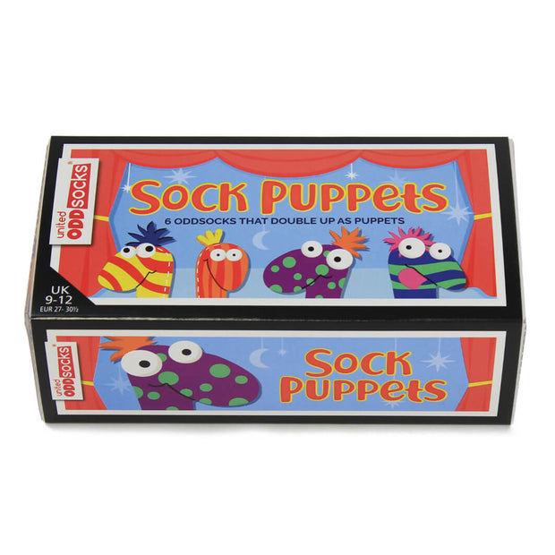 Sock Puppets - 6 Oddsocks (4-6Yrs) - Kidz Kave UK