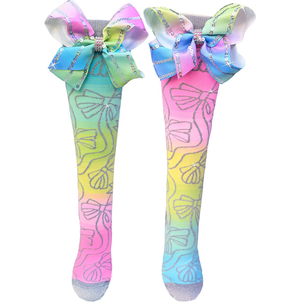 MADMIA Sparkly Bows Socks (6-10Yrs+) - Kidz Kave UK